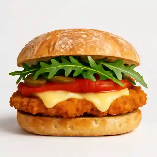 Panini de milanesa de pollo