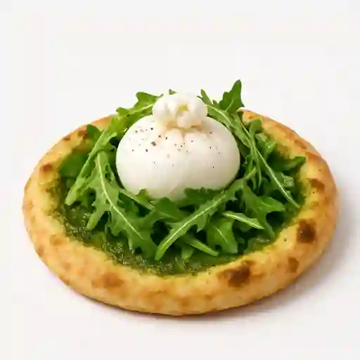 Pesto y burrata