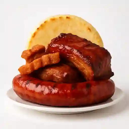 Chorizo Largo con Arepa Xxl