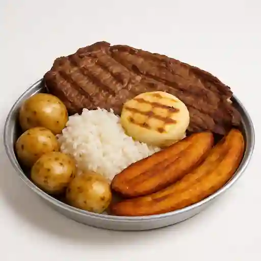 Llanera para dos de ternera