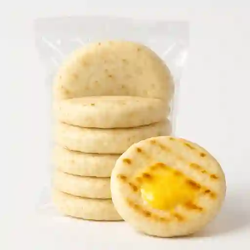 Arepas con queso para asar