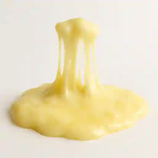 Queso mozzarella derretido
