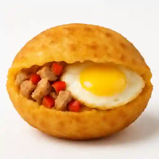 Arepa de huevo mixta