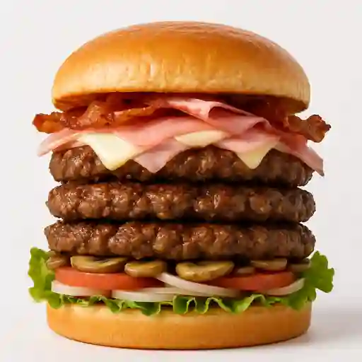 Hamburguesa Triple Carne