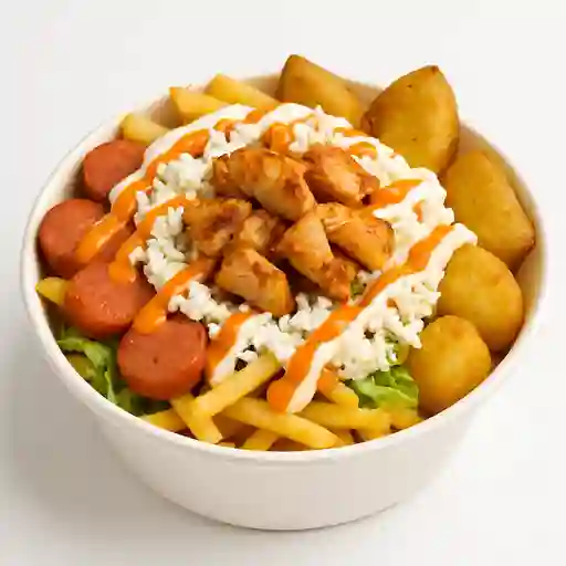 Salchipapa Ranchipollo