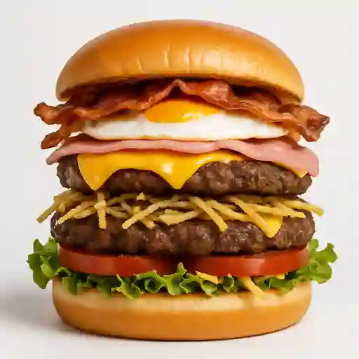 Hamburguesa doble carne