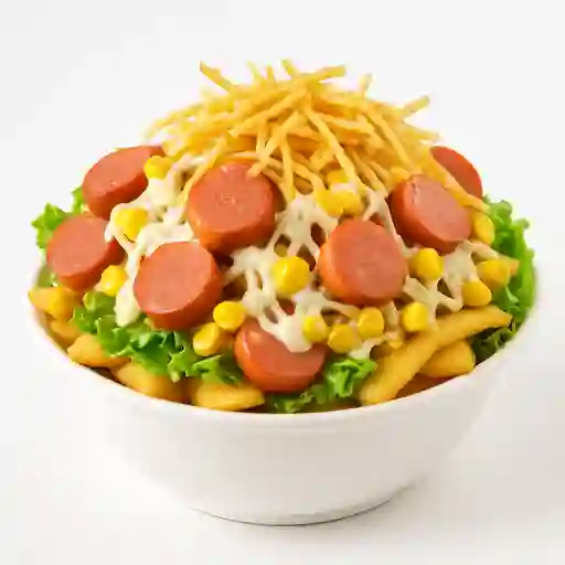 Salchipapa ranchera