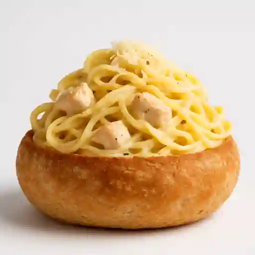 Pasta con Pollo In Cascata
