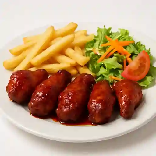 Alitas bbq