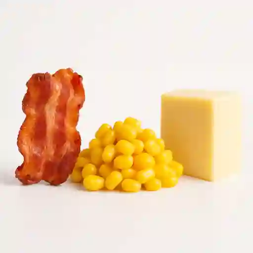 Tocineta y maíz