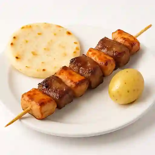 Chuzo de Pollo , Res , Cerdo ó Combinado