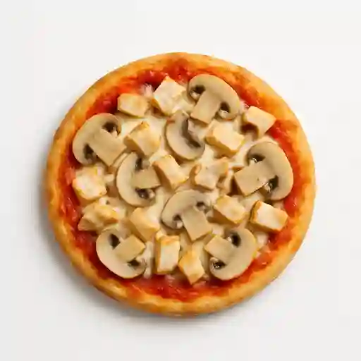 Pizzeta Pollo Champiñones