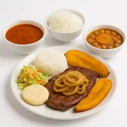 Baby beef encebollado