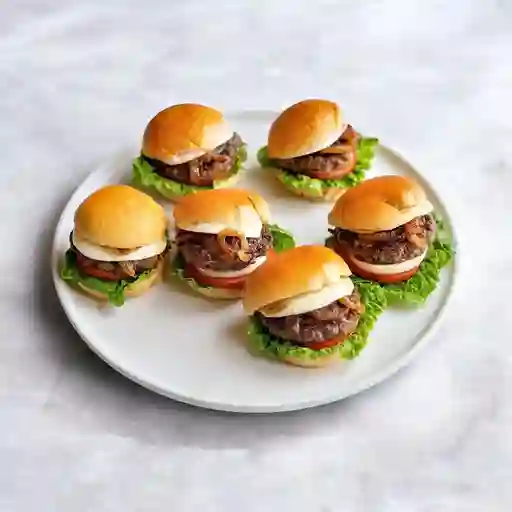 Combo Mini Hamburguesa X 5 Und