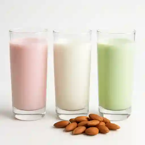 Bebidas en leche de almendras