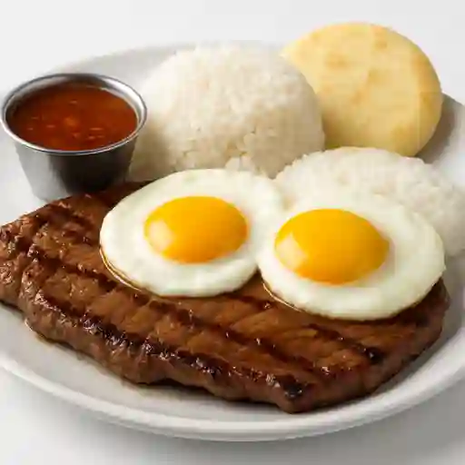 Bistec a caballo