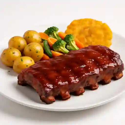 Costillas bbq