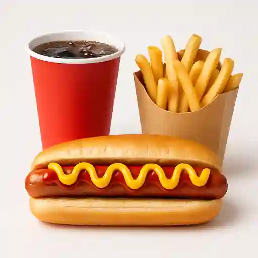 Perro caliente en combo