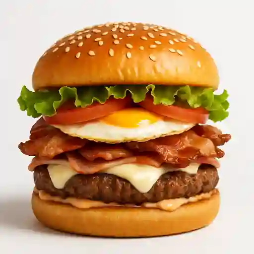 Hamburguesa de la casa