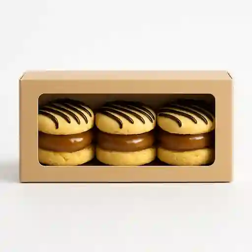 Caja de Alfajores X3
