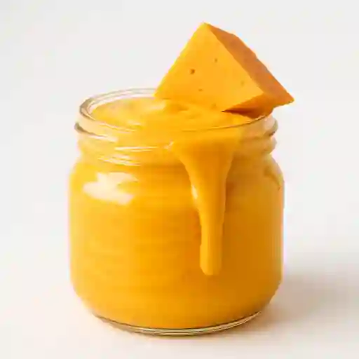 Salsa de queso cheddar