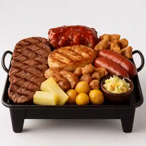 Parrilla Artesanal Familiar 4 Personas