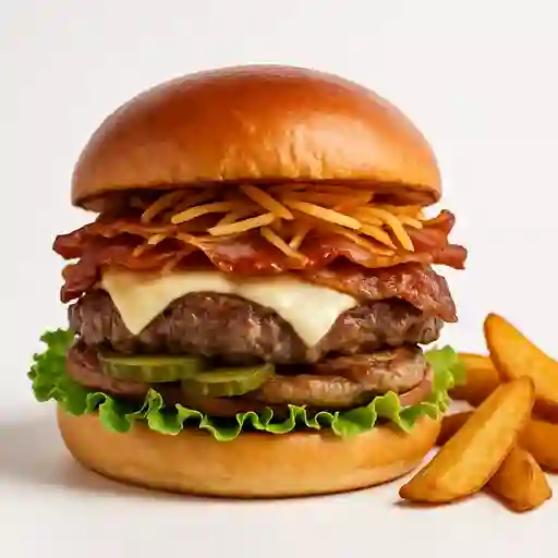 Hamburguesa Mixta Al Barril