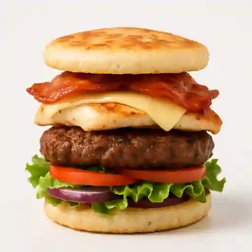 Arepa Burger Mixta