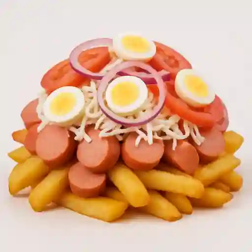 Salchipapa