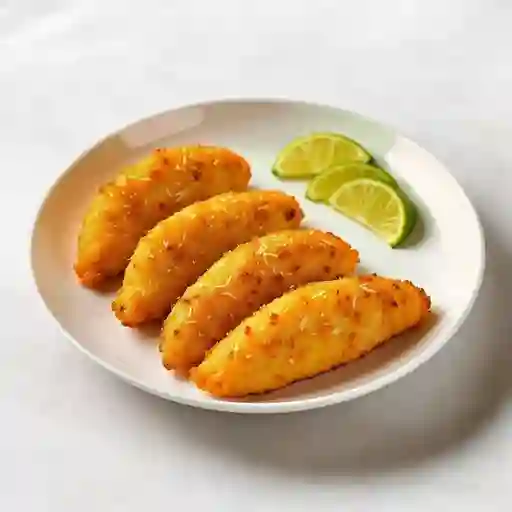 Fajitas de Pechuga Apanada a la Parmesana