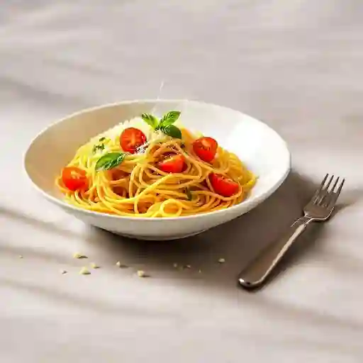 Spaguettis Vegetarianos