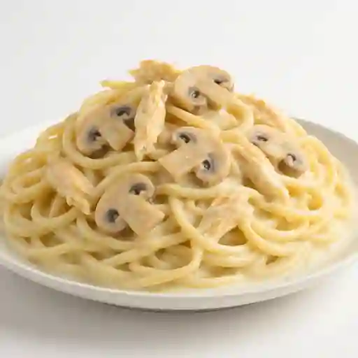 Pastas Pollo con Champiñones
