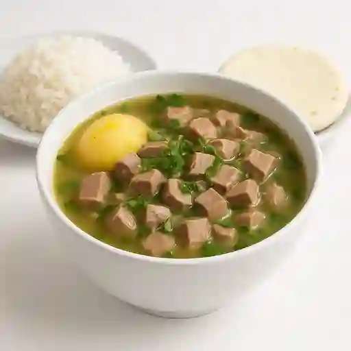 Caldo de Lengua de Res