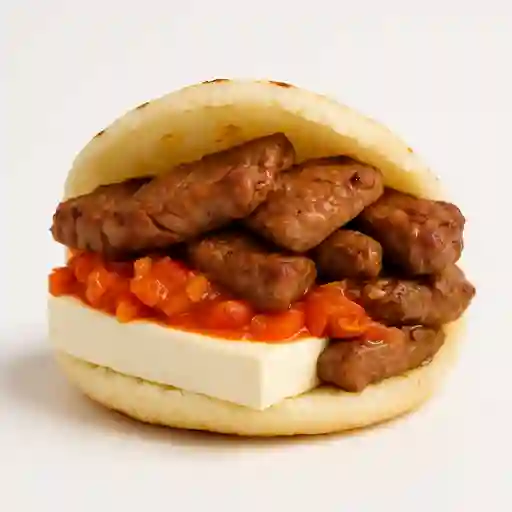 Arepa con Proteina