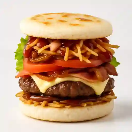 Pity Hamburguesa con Arepa