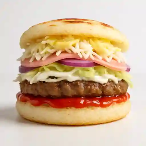 Arepa Hamburguesa