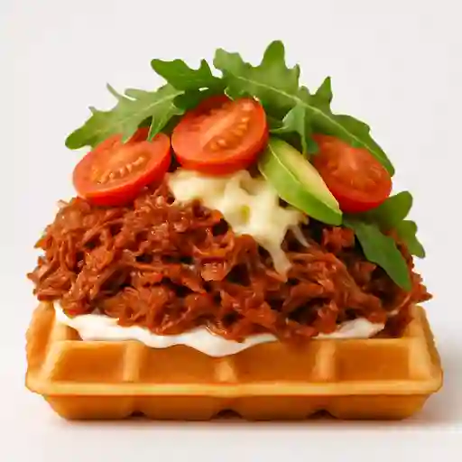 Waffle Ropa Vieja