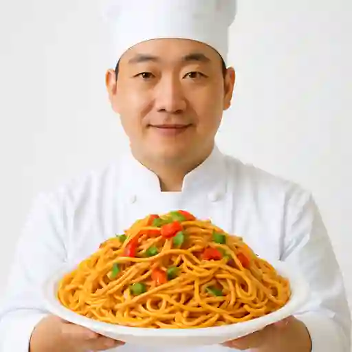 Chino con spaguetti 5 personas