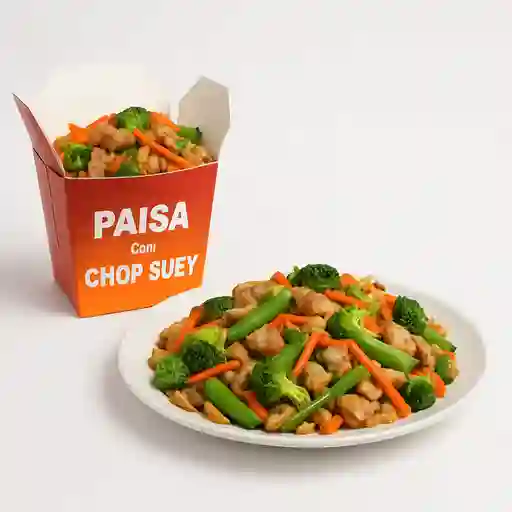 Paisa con chop suey 3 personas