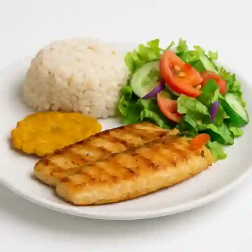 FILETE DE PESCADO A LA PLANCHA