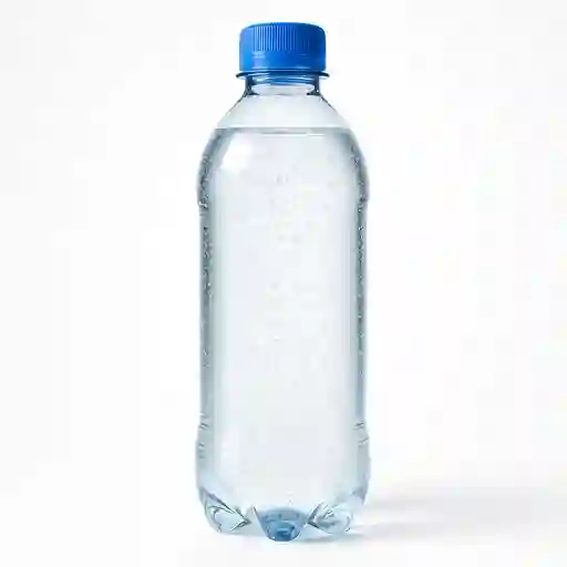 Agua botella con gas