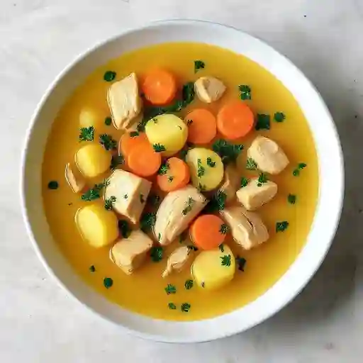 Plato de Sopa de Gallina