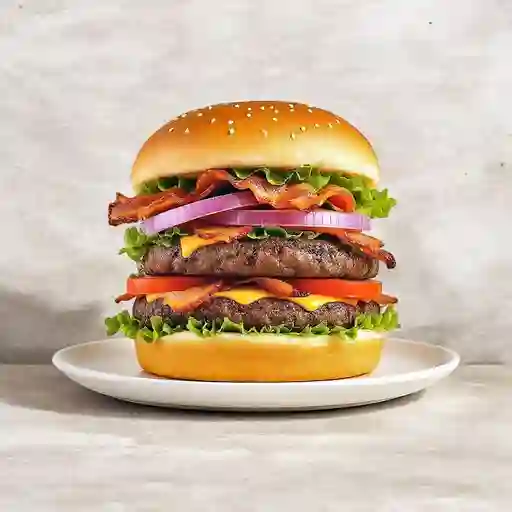HAMBURGUESA DOBLE