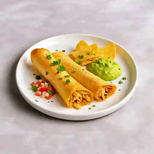 Flautas X2 Pollo
