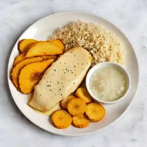 Robalo en Salsa de Coco