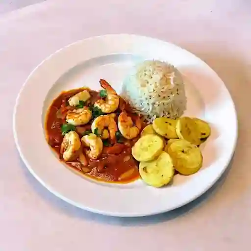 Cazuela de Camarones