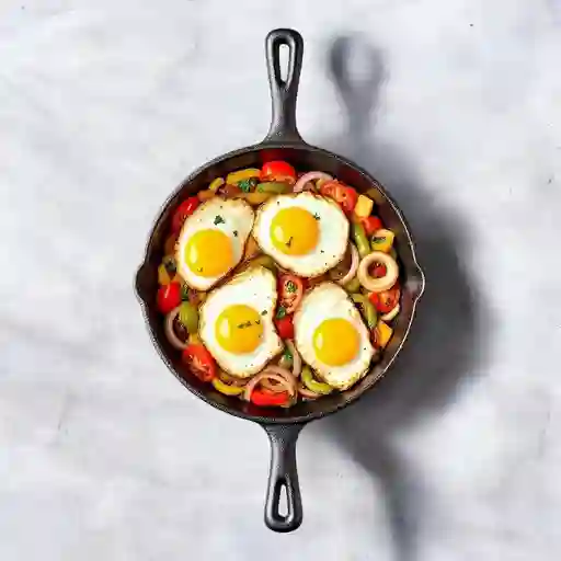 Bandeja de Huevos en Caserola
