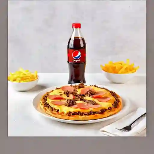 Combo Pizza Grande 40 Cm la Triángulo