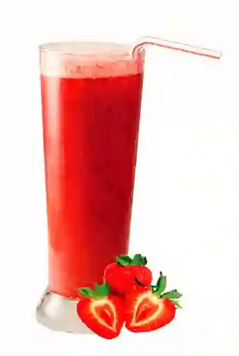 Jugo en Agua de Fresa