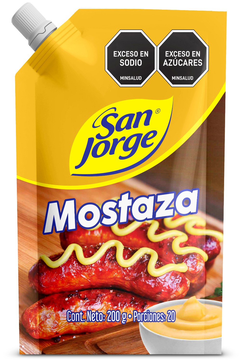 Salsa Mostaza San Jorge Doypack x 200gr